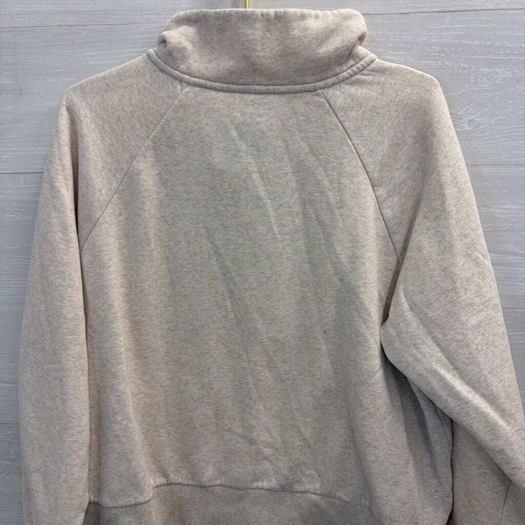 Under Armour Beige Half Zip Pullover Extra Large