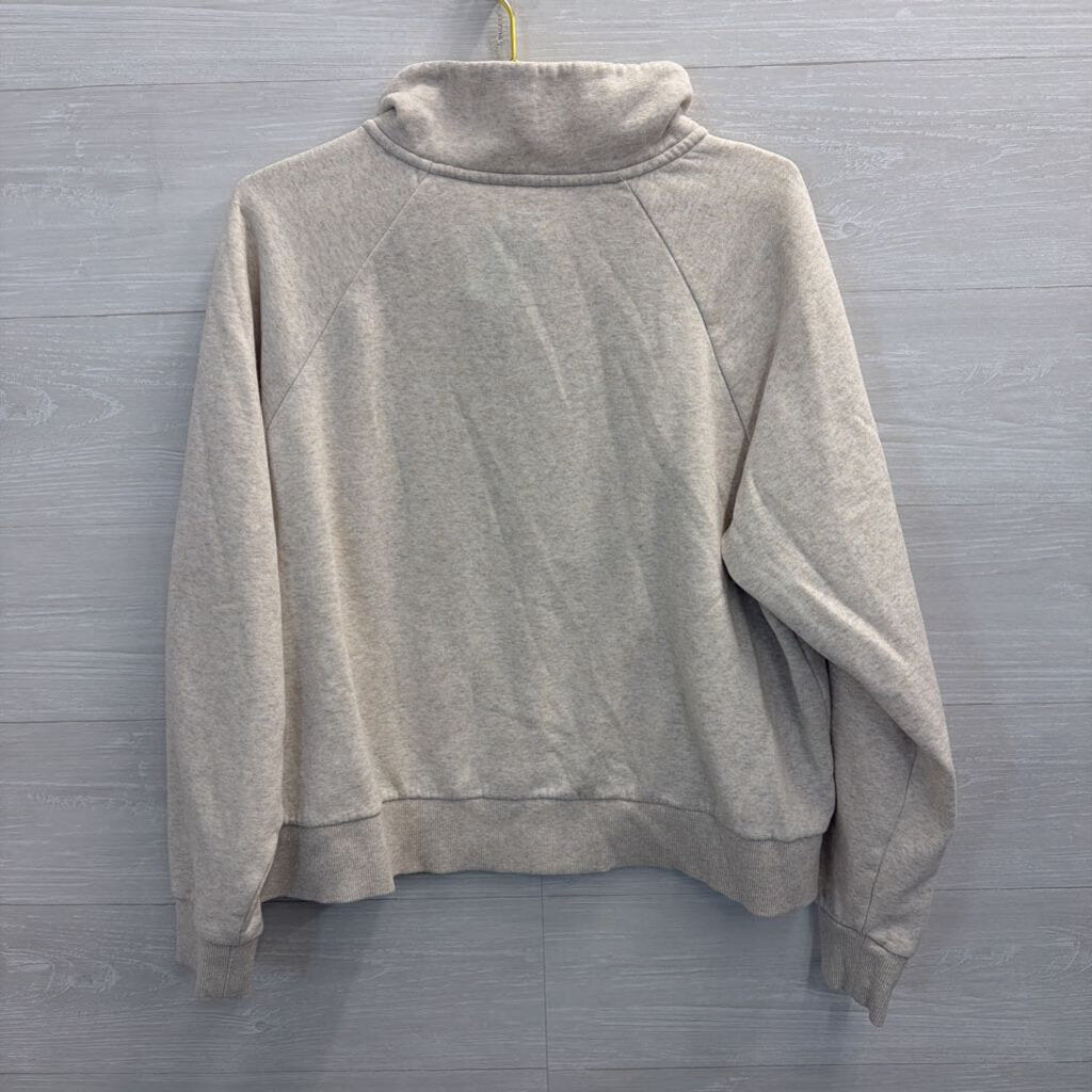 Under Armour Beige Half Zip Pullover Extra Large