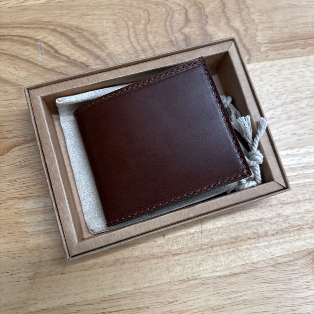 Line of Trade Brown Leather Bifold Wallet