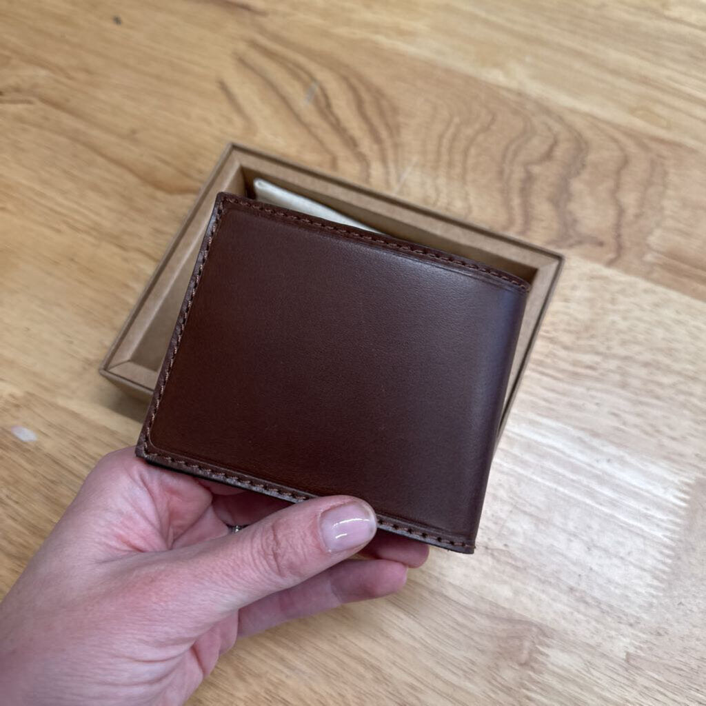 Line of Trade Brown Leather Bifold Wallet