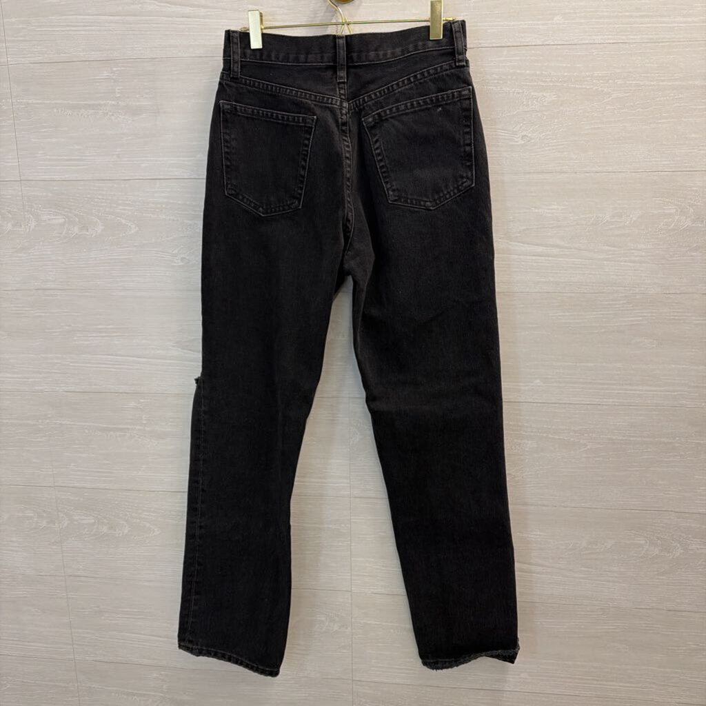 Top Shop Black Dad Jeans 26