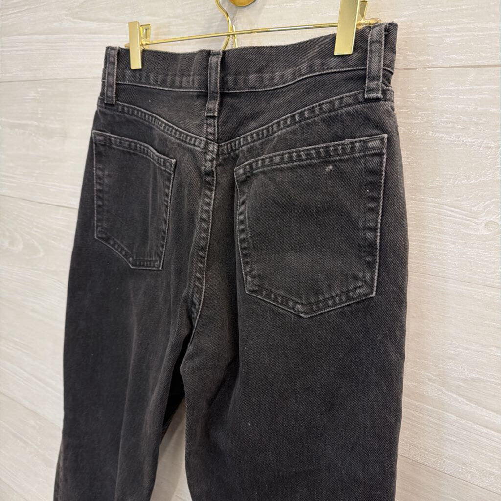 Top Shop Black Dad Jeans 26