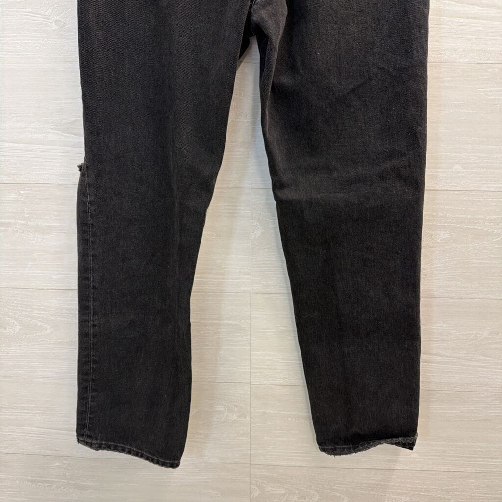 Top Shop Black Dad Jeans 26