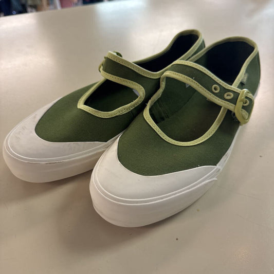Vans Green Mary Jane Sneakers 8