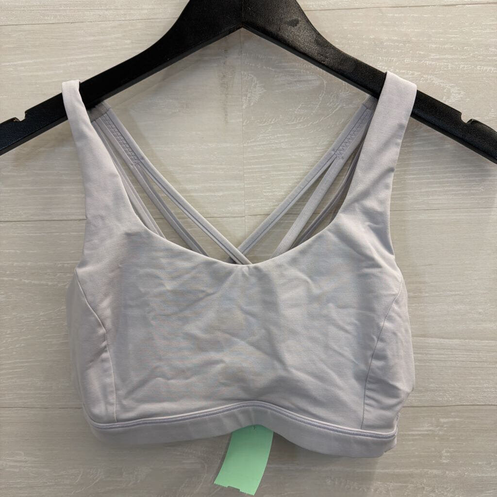 Lululemon Lavender Strappy Back Sports Bra 6