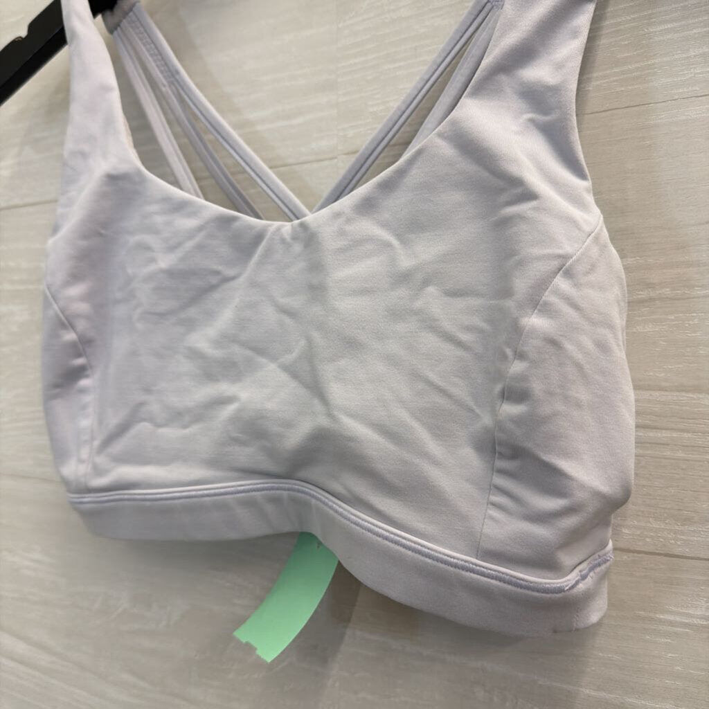 Lululemon Lavender Strappy Back Sports Bra 6