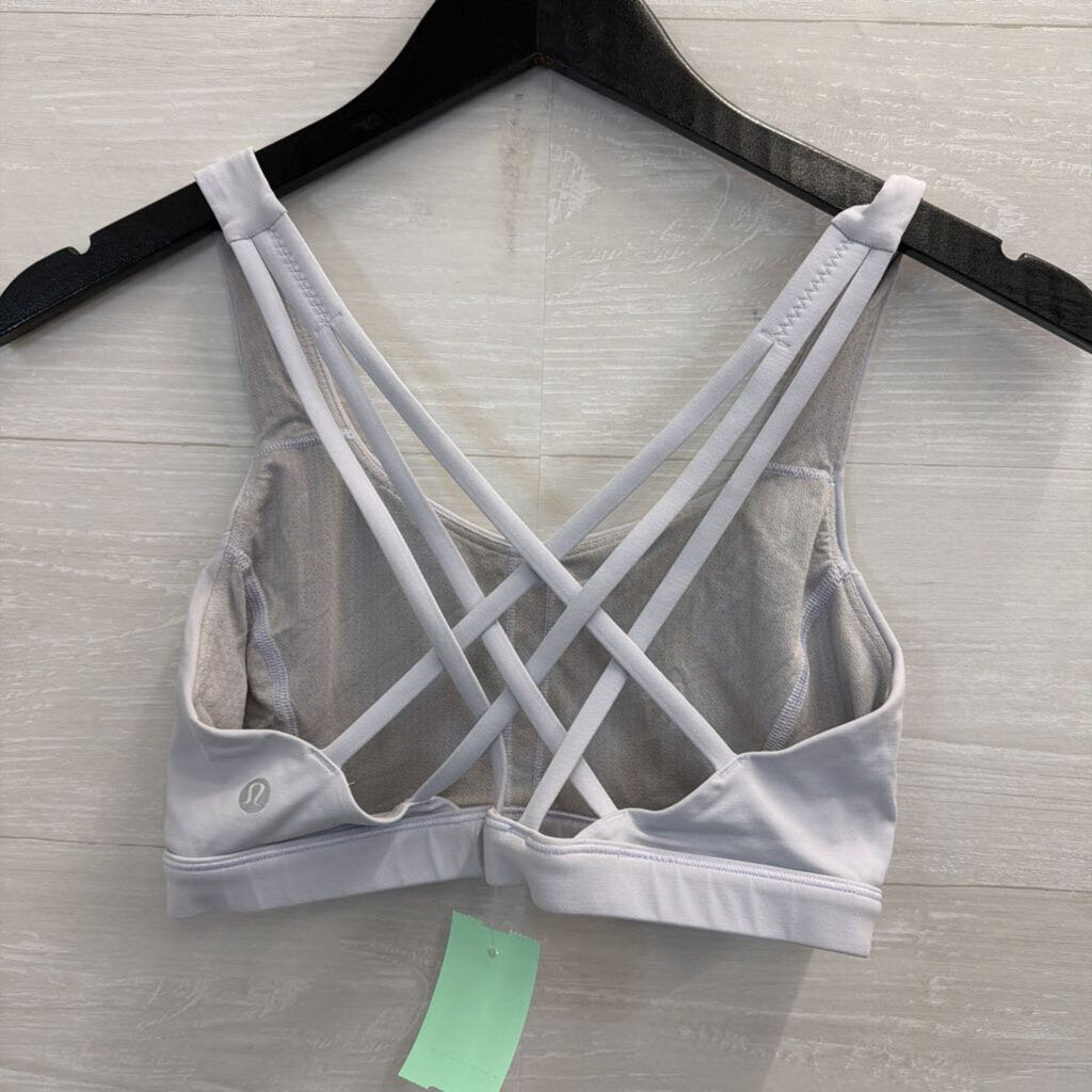 Lululemon Lavender Strappy Back Sports Bra 6