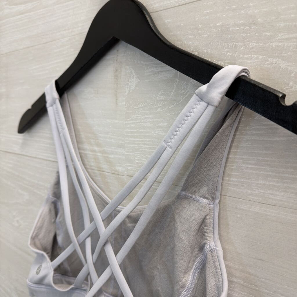 Lululemon Lavender Strappy Back Sports Bra 6