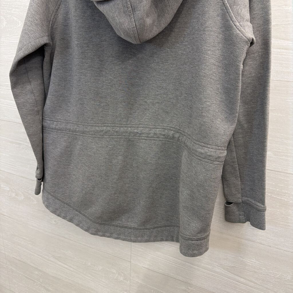 Nike Grey Hooded Zip Up Jacket Medium