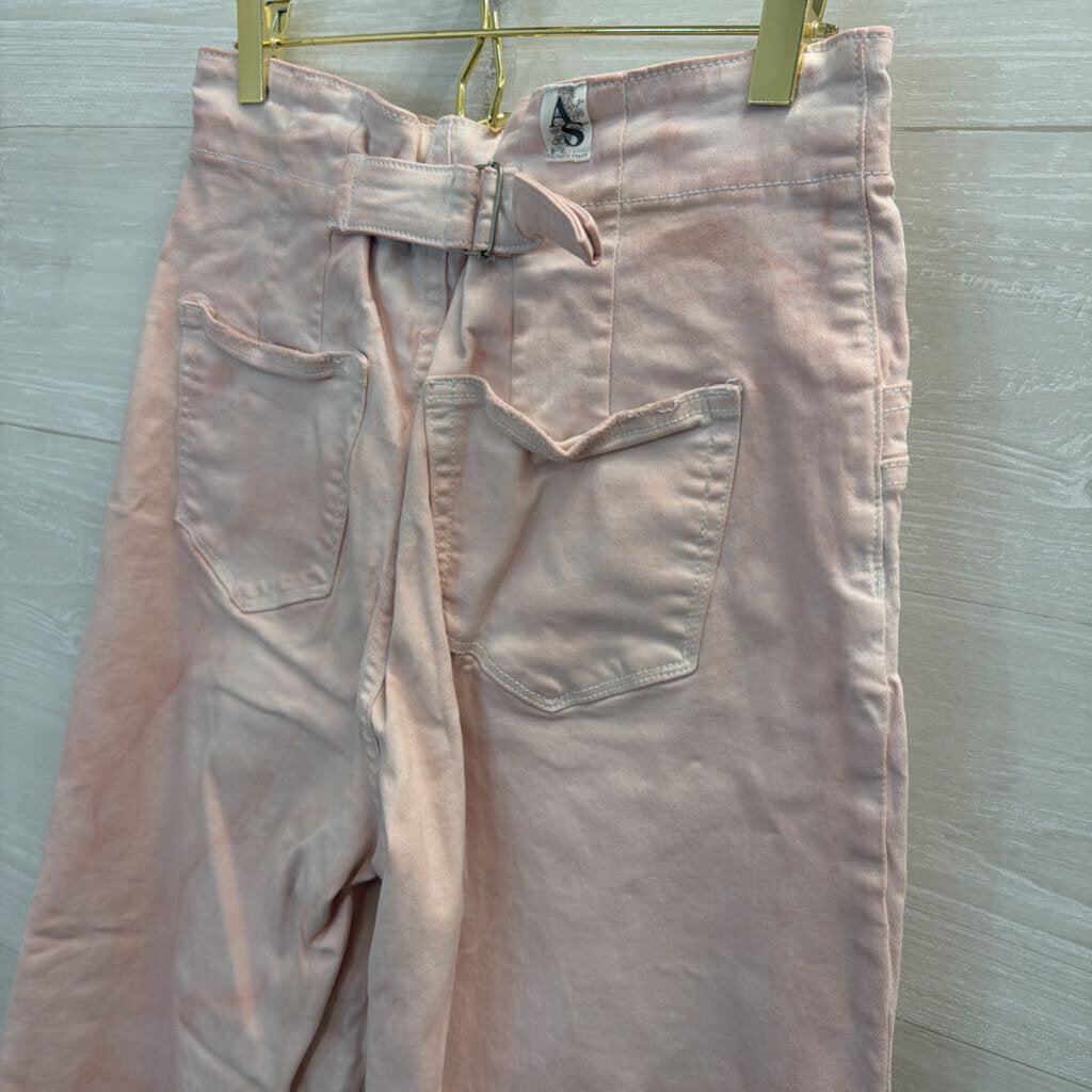 Altar'd State Pink Wide Leg Pants 28