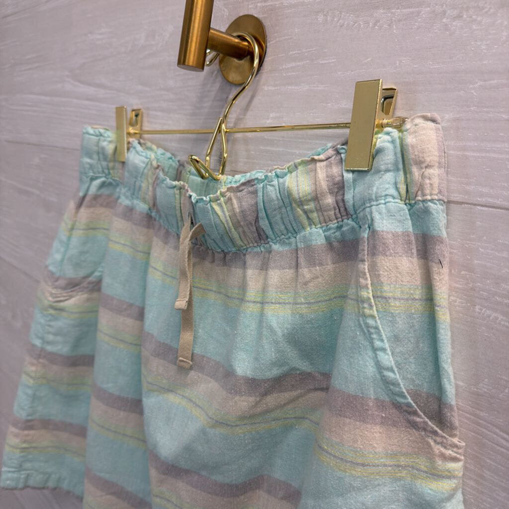 Patagonia Blue/ Multi Striped Mini Skirt Small