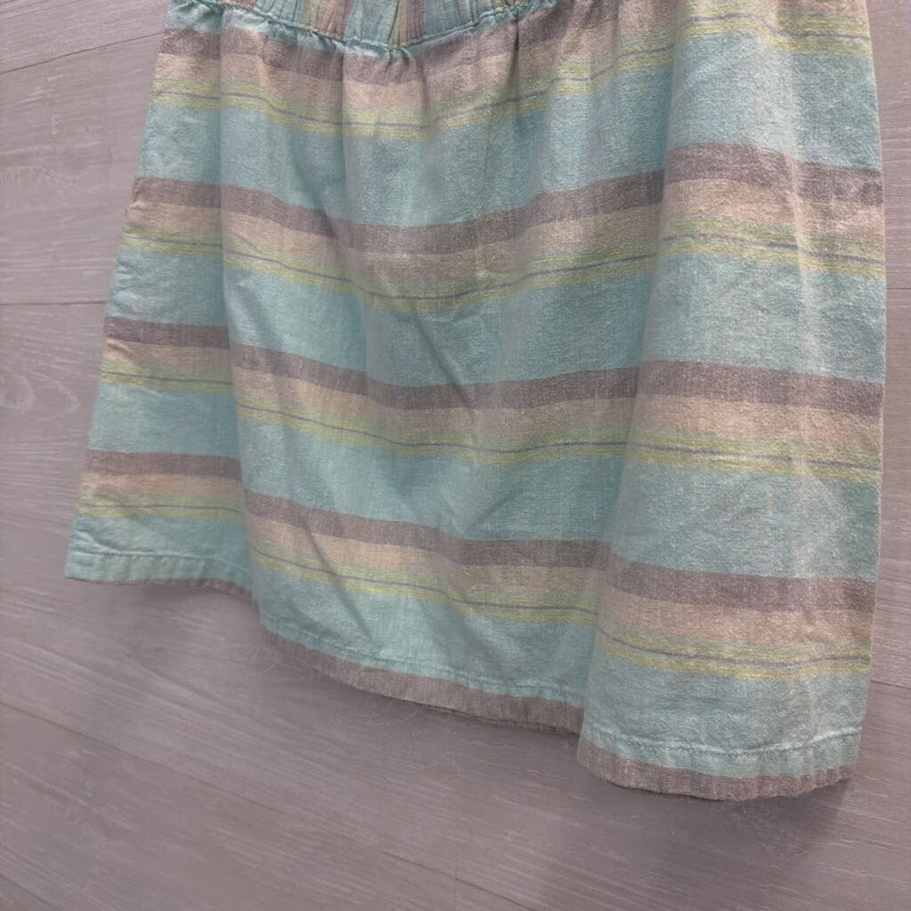 Patagonia Blue/ Multi Striped Mini Skirt Small