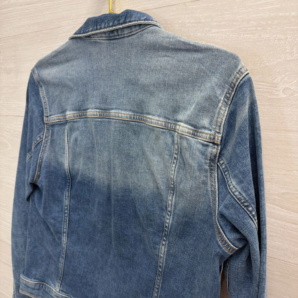 and Denim Medium Wash Denim Jacket 10