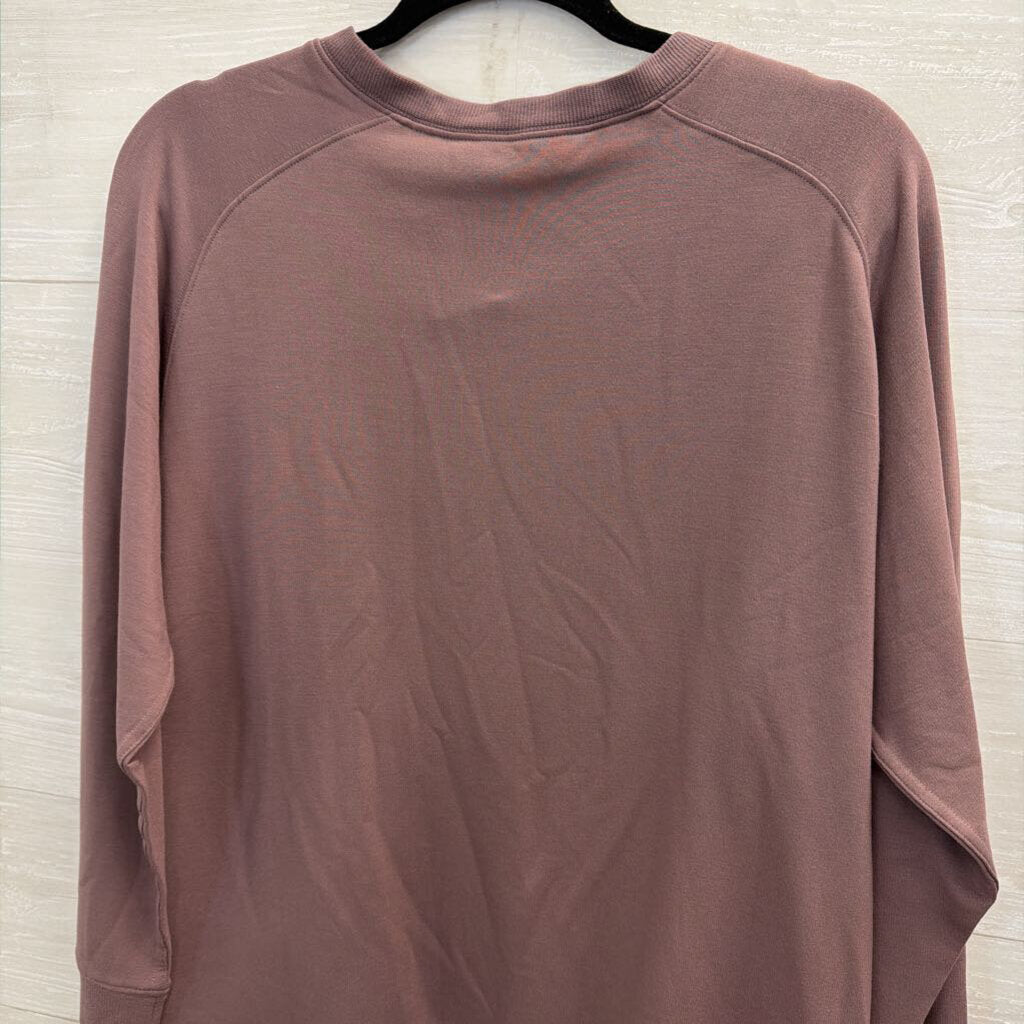 Tavi Dusty Purple Soft Long Sleeve Crewneck Pullover Small