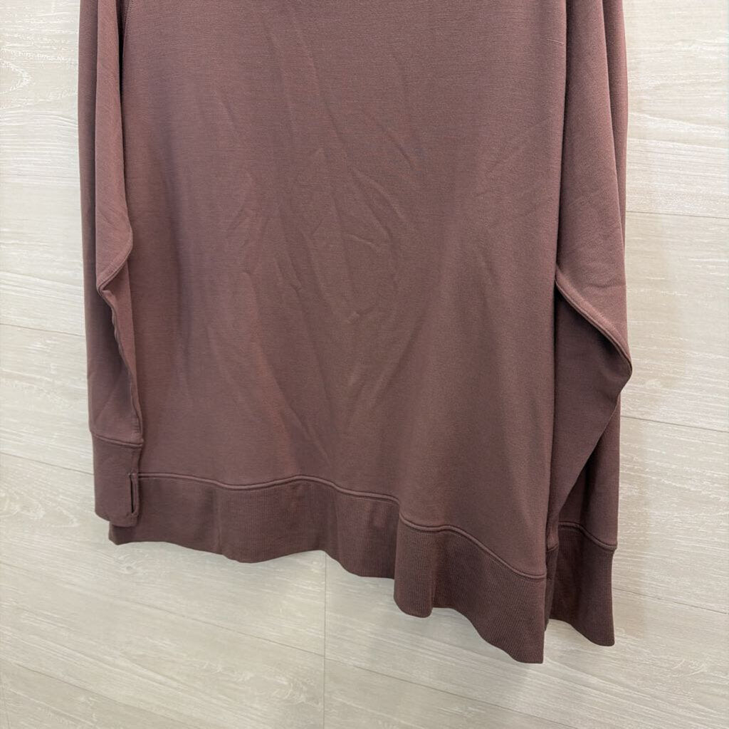 Tavi Dusty Purple Soft Long Sleeve Crewneck Pullover Small