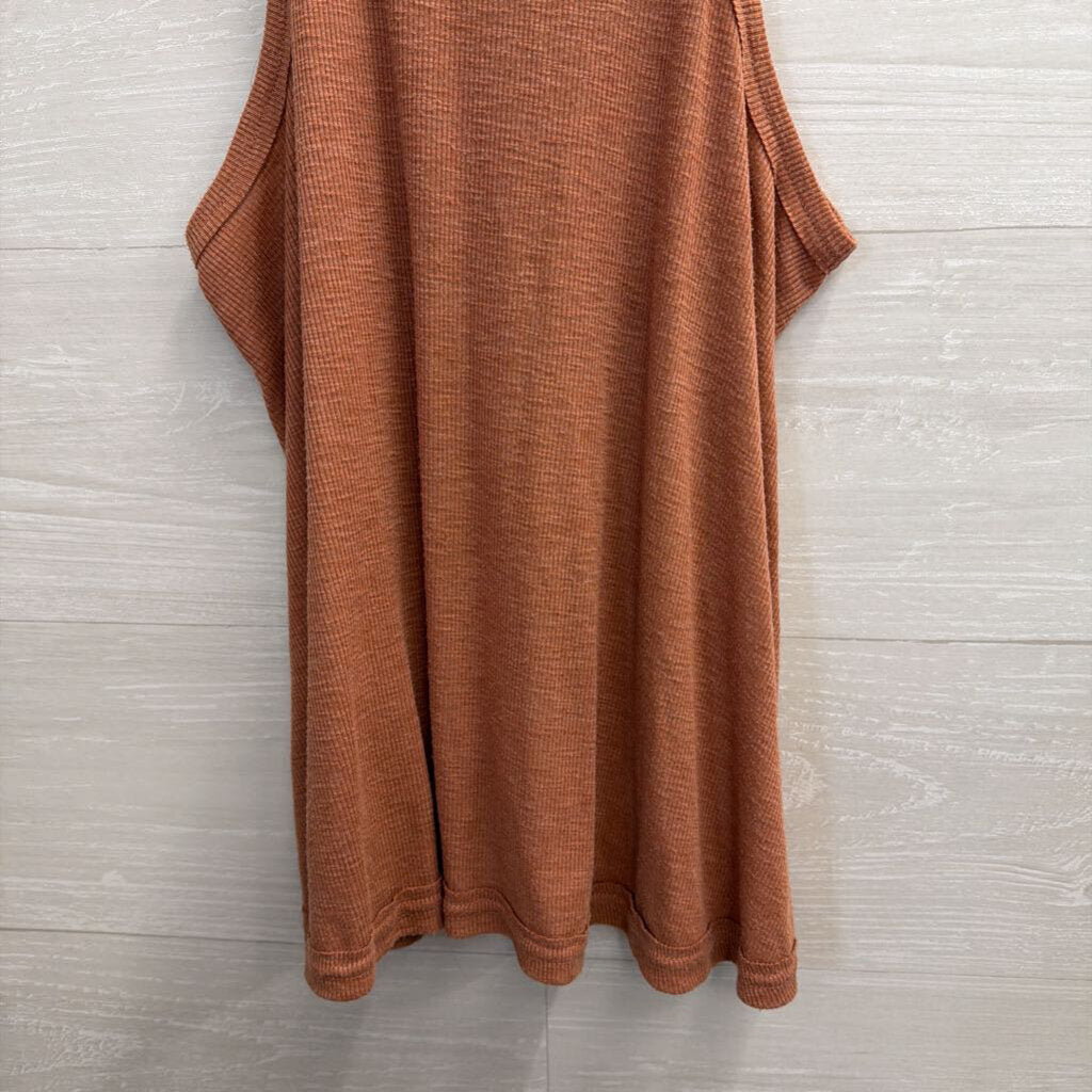 Intimately Free People Mauve Ribbed Tank Top Extra Small