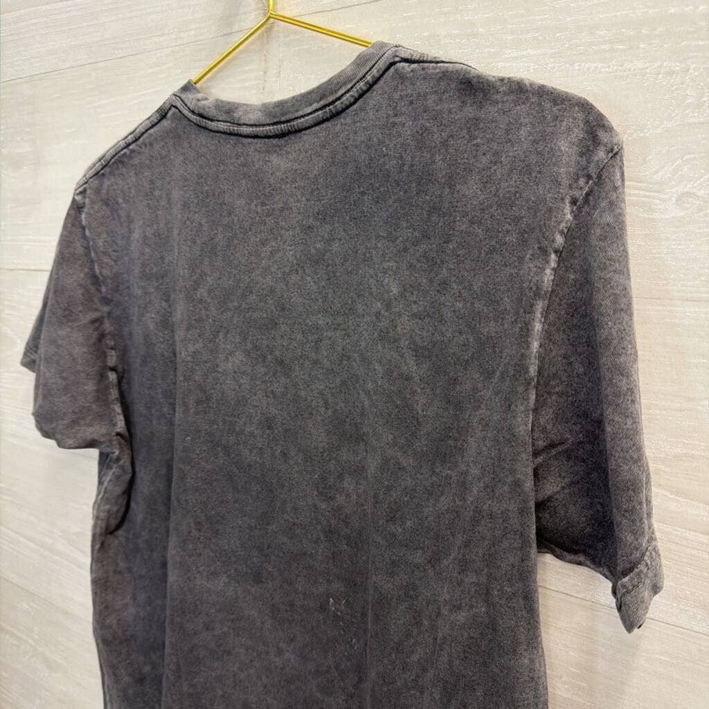 Life Clothing Co Grey/ Multi Be A Nice Human Short Sleeve Graphic Tee Medium