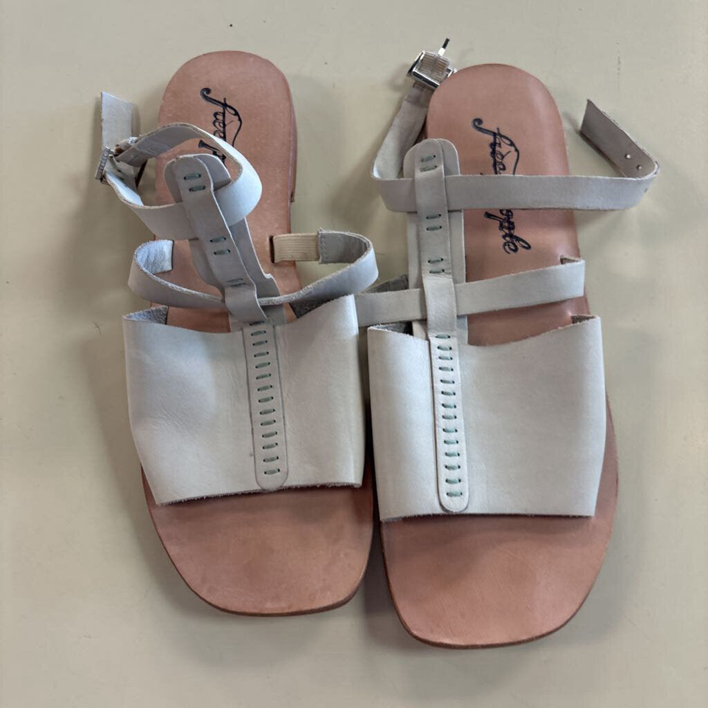 Free People Long Weekend Leather Sandals 39