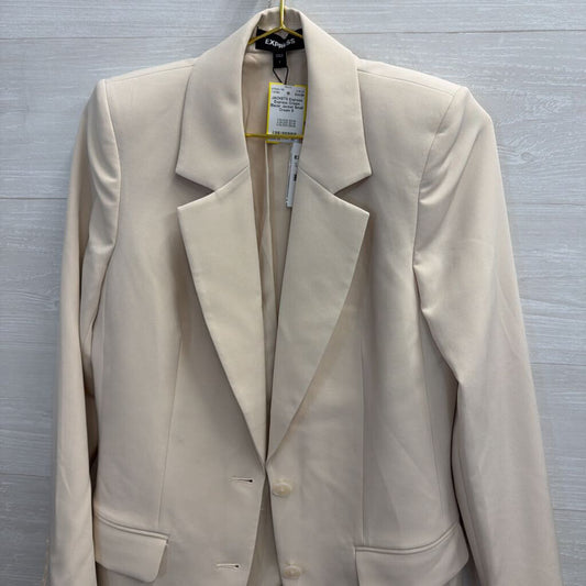 Express Cream Blazer Jacket Small