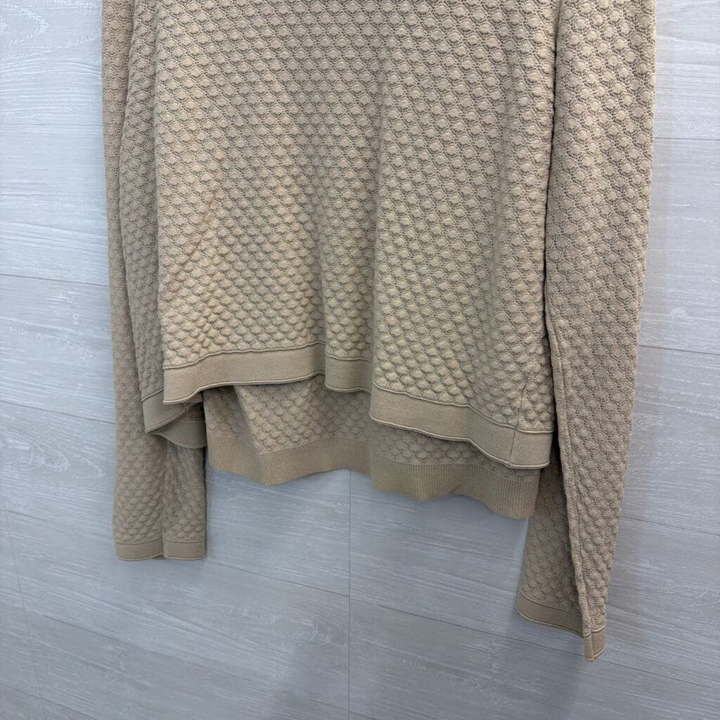Ann Taylor Brown Knit Tank/ Cardigan Sweater Set XXL