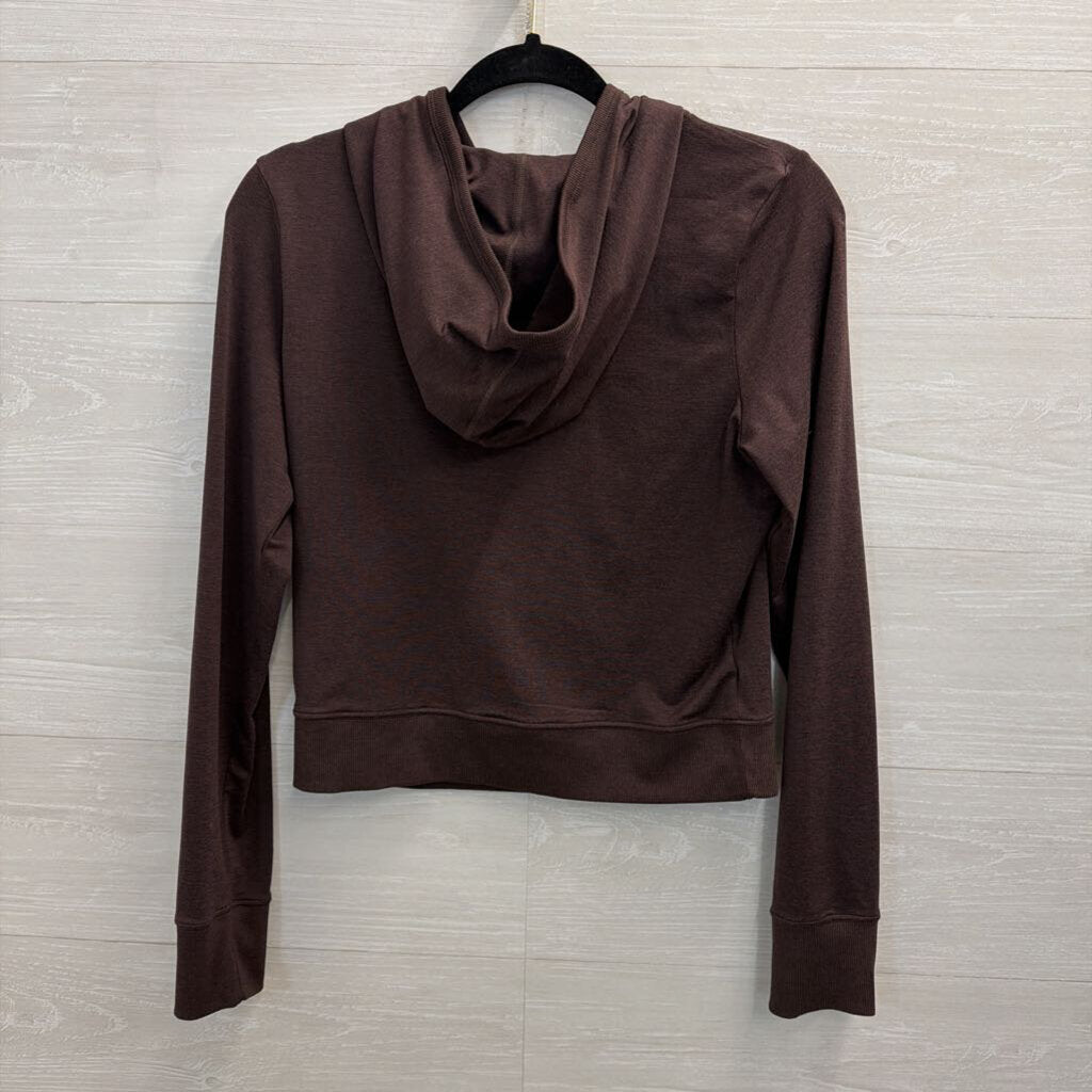 Vuori Soft Brown Zip Up Hooded Jacket/ Jogger Set Small