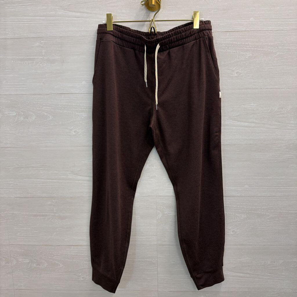 Vuori Soft Brown Zip Up Hooded Jacket/ Jogger Set Small
