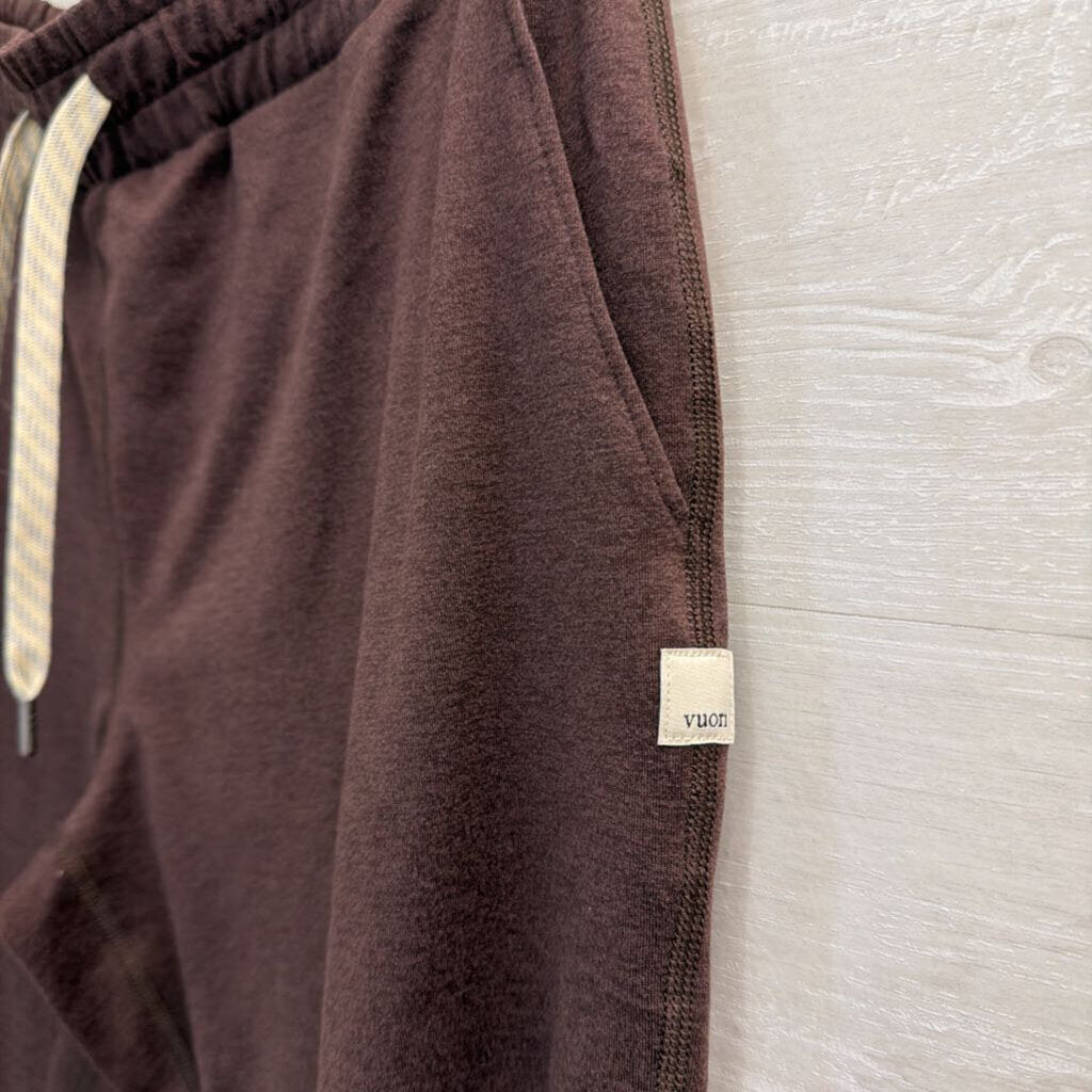 Vuori Soft Brown Zip Up Hooded Jacket/ Jogger Set Small