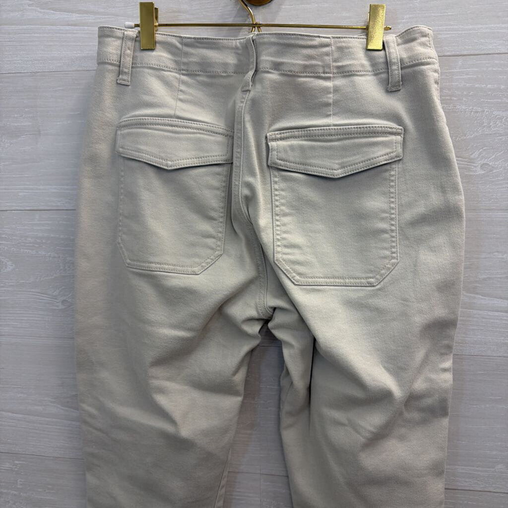 Cabi Beige High Waisted Jogger Pants 6