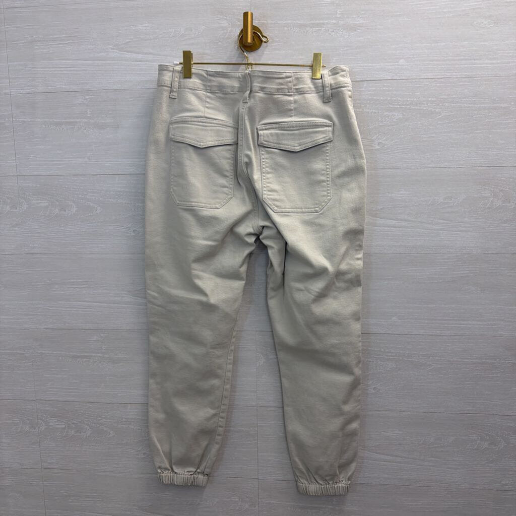 Cabi Beige High Waisted Jogger Pants 6