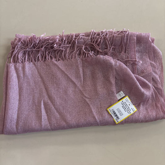 Pink Shimmer Lightweight Scarf