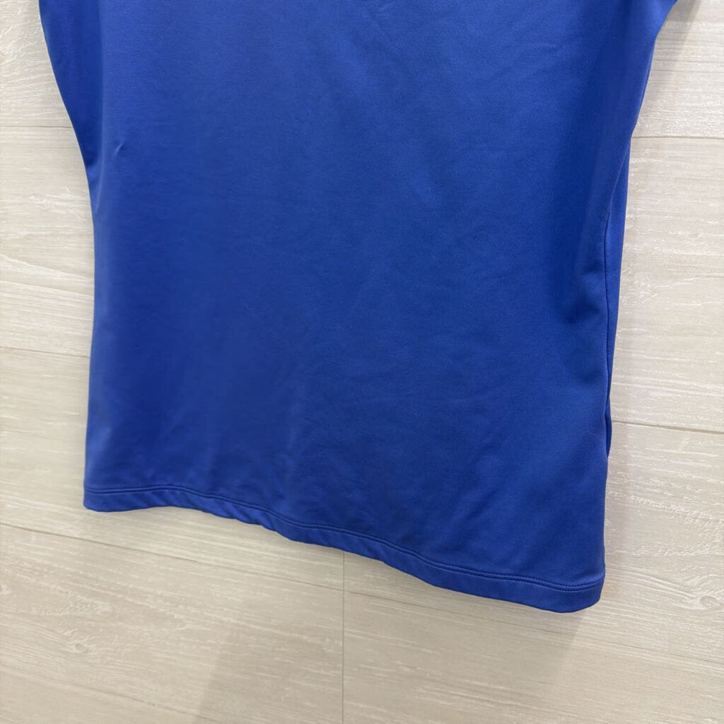Nike Blue Tennis Short Sleeve Athletic Top Medium