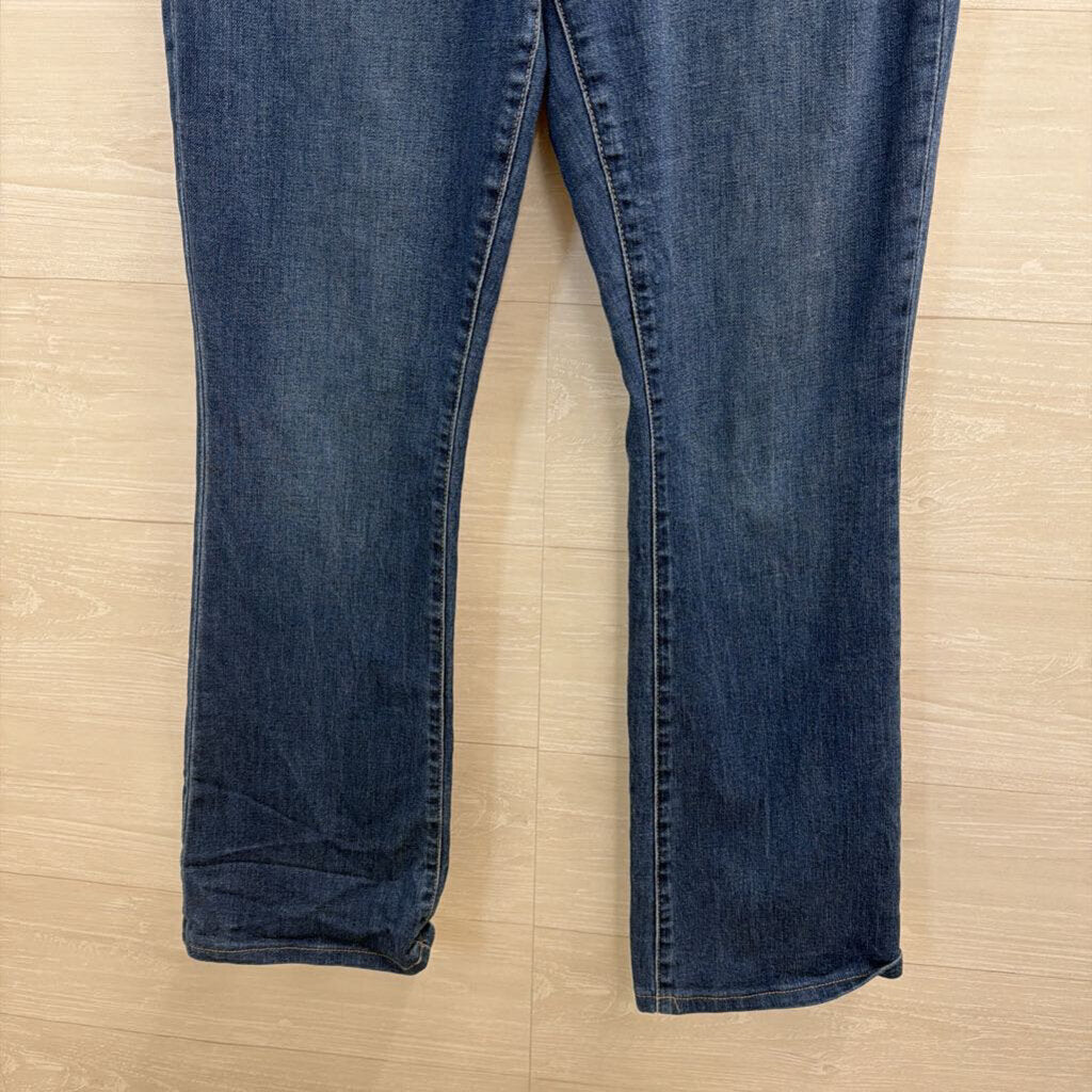 L'Agence Dark Wash Straight Leg Jeans 31