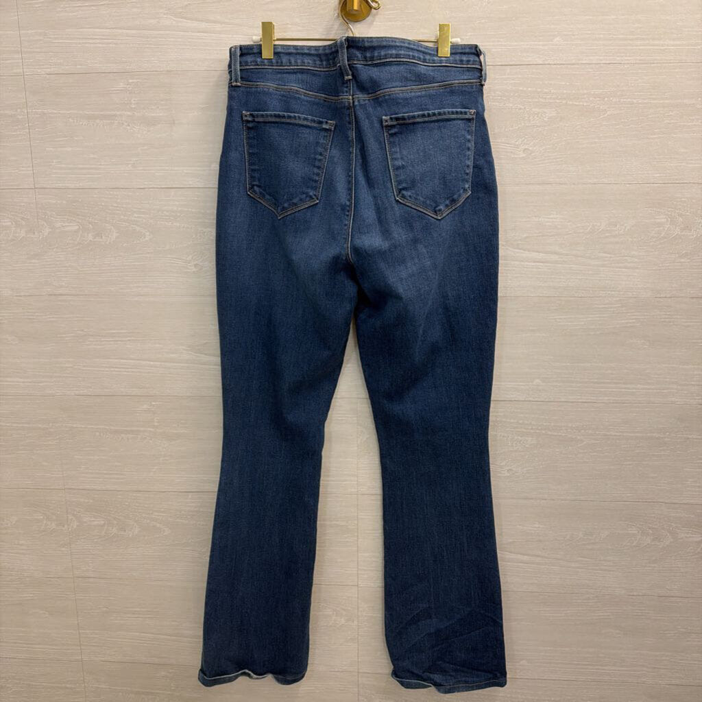 L'Agence Dark Wash Straight Leg Jeans 31