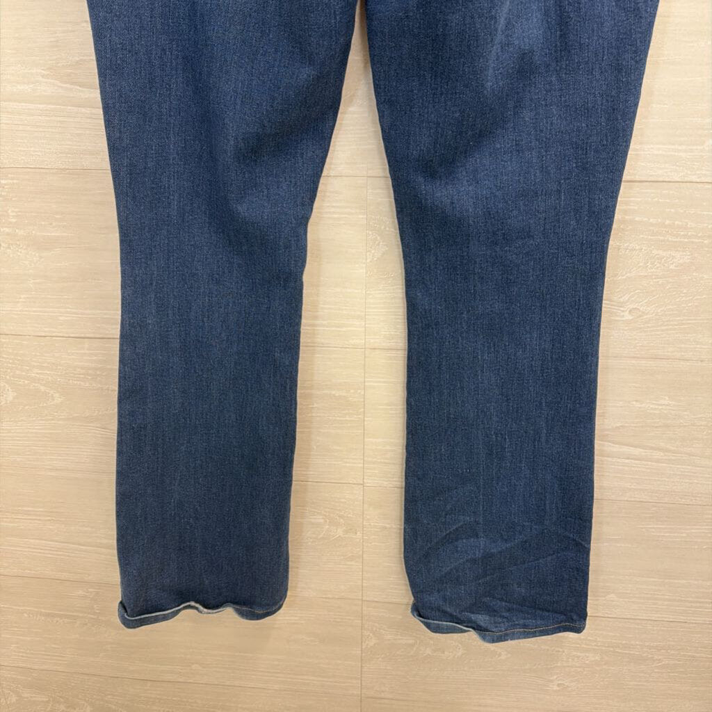 L'Agence Dark Wash Straight Leg Jeans 31