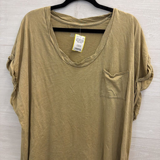 Aerie Green Short Sleeve Slouchy Top XXL