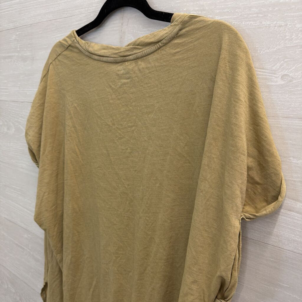 Aerie Green Short Sleeve Slouchy Top XXL