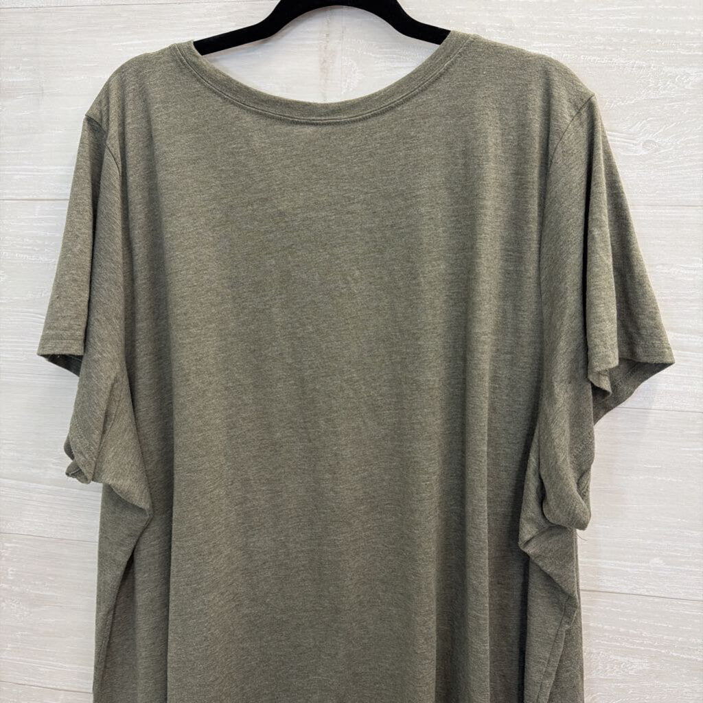 Torrid Grey/ Multi Together We Fight Short Sleeve Graphic Tee 5