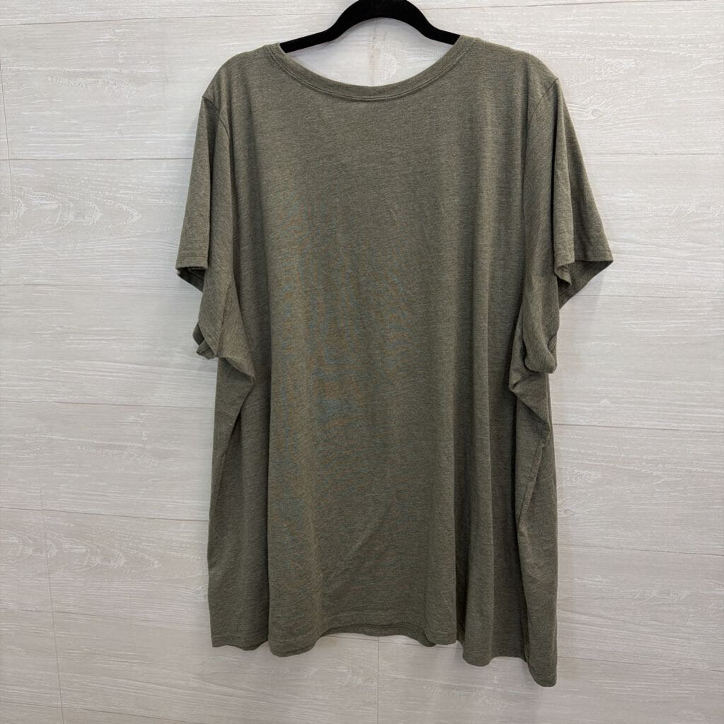 Torrid Grey/ Multi Together We Fight Short Sleeve Graphic Tee 5