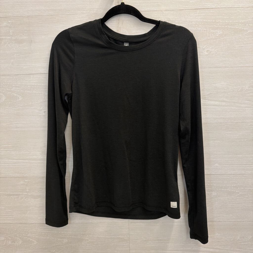 Vuori Black Long Sleeve Top Medium