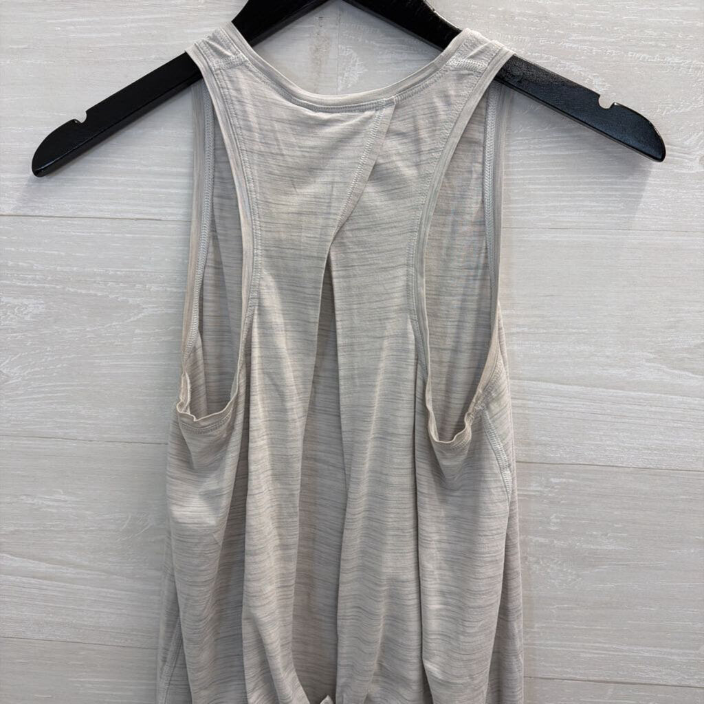 Lululemon Grey Tie Back Tank Top Small