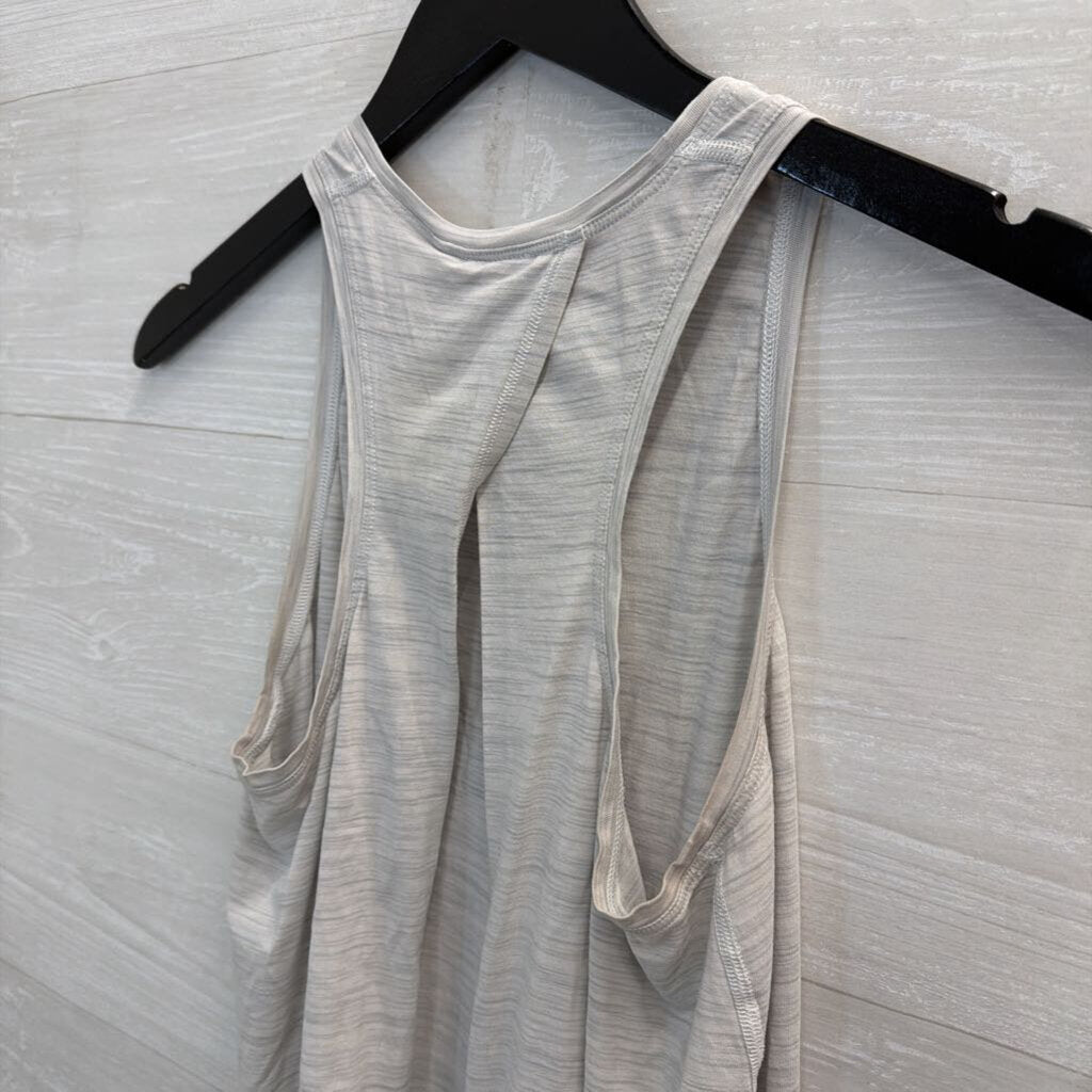Lululemon Grey Tie Back Tank Top Small