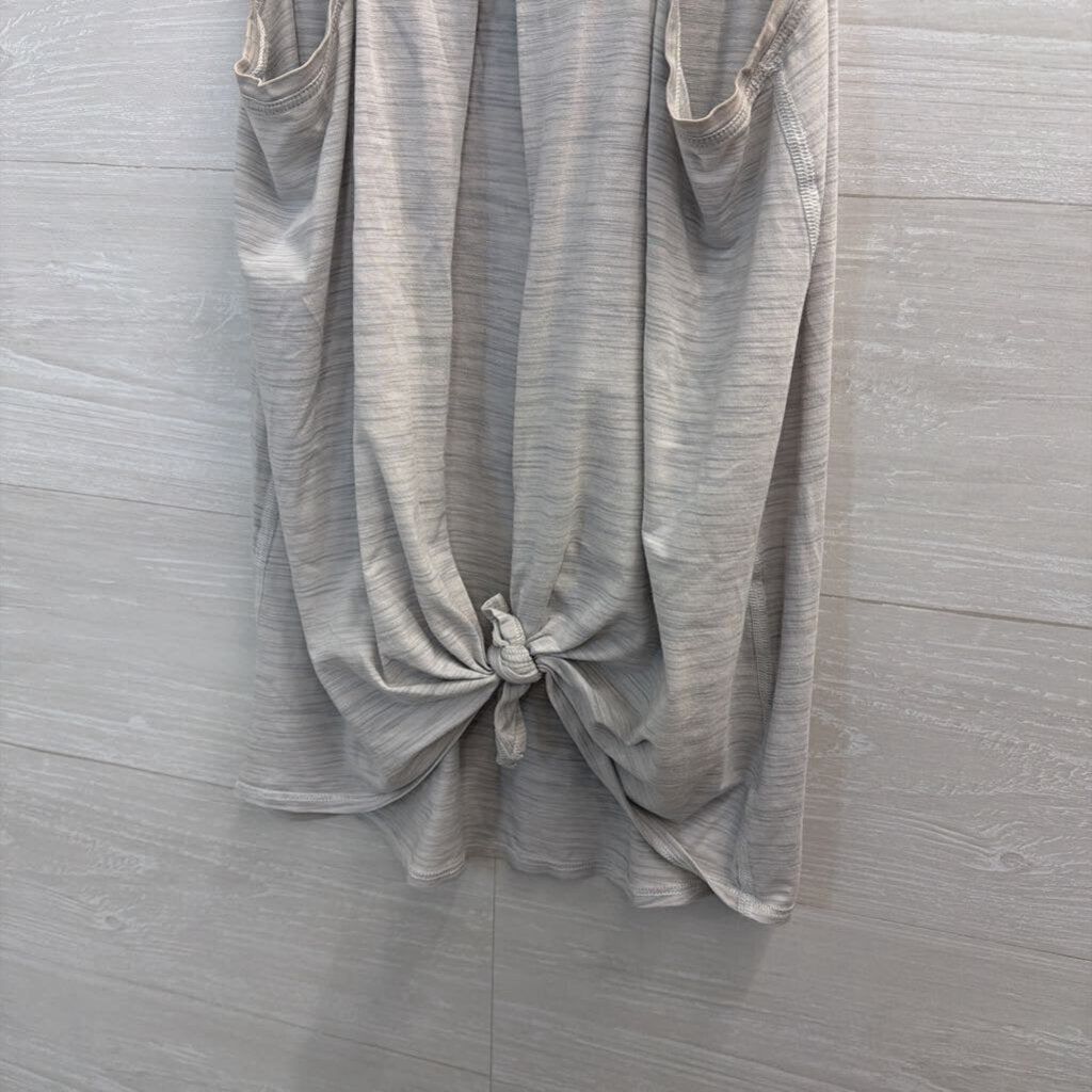 Lululemon Grey Tie Back Tank Top Small