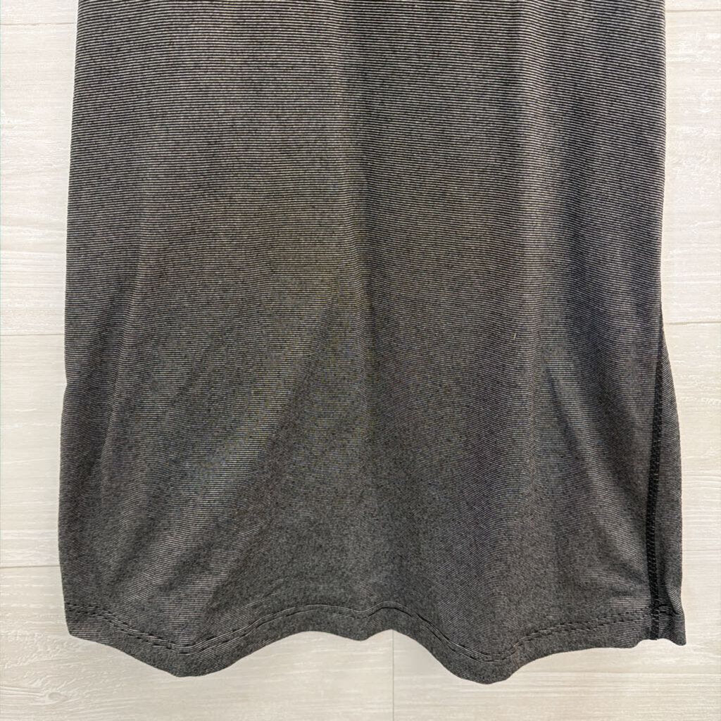 Lululemon Black/ White Striped Tank Top Medium