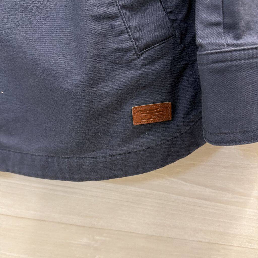 LL Bean Navy BeanFlex Utility Jacket Large
