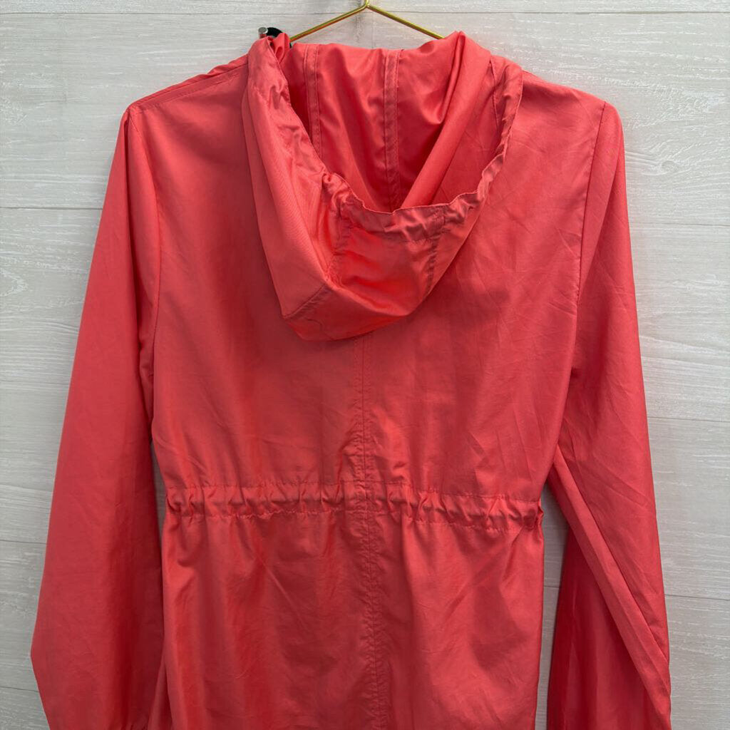 Parka In A Pack Pink Lightweight Zip Up Jacket Small