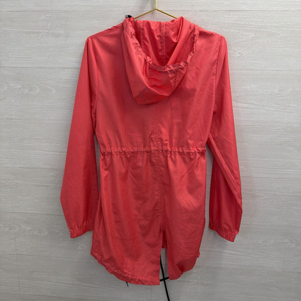 Parka In A Pack Pink Lightweight Zip Up Jacket Small