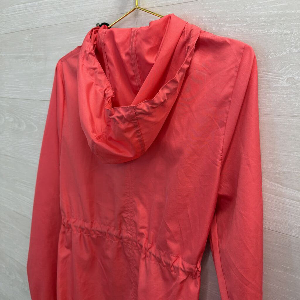 Parka In A Pack Pink Lightweight Zip Up Jacket Small