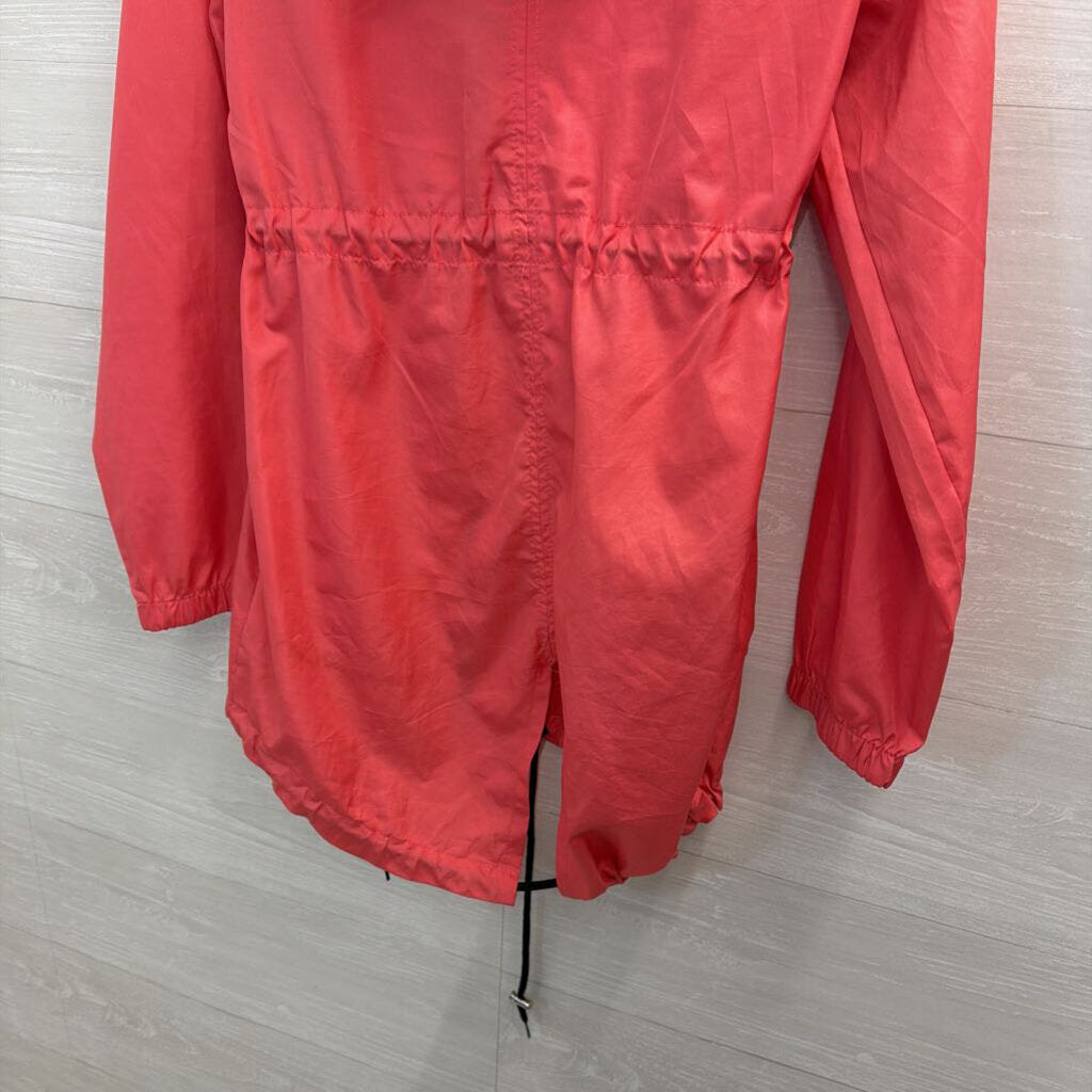 Parka In A Pack Pink Lightweight Zip Up Jacket Small