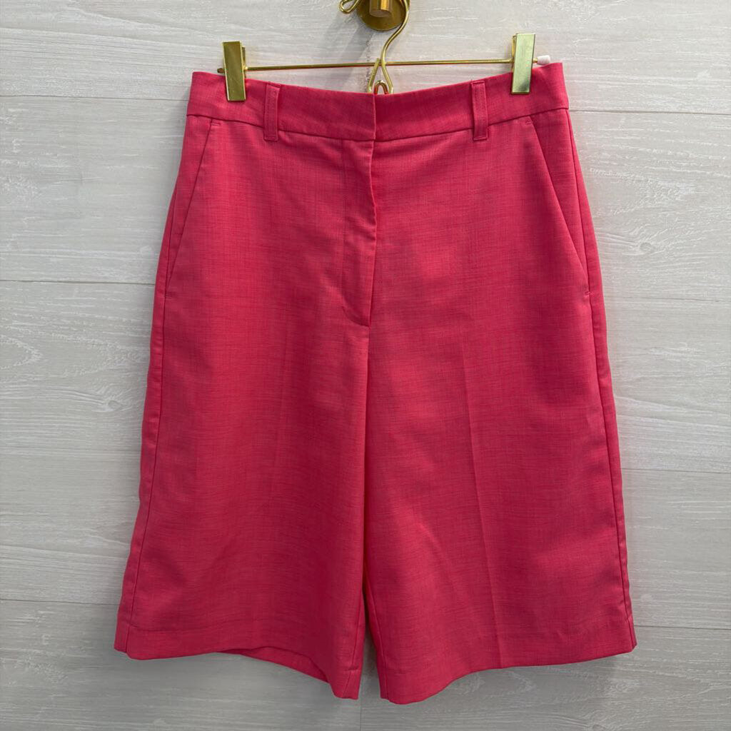Pink Long Trouser Shorts 4