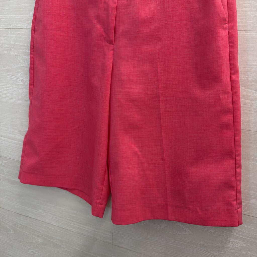 Pink Long Trouser Shorts 4